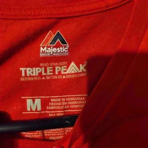 Cincinnati Reds Devin Mesoraco #39 - Red MLB Baseball T-Shirt Medium - Picture 3 of 4